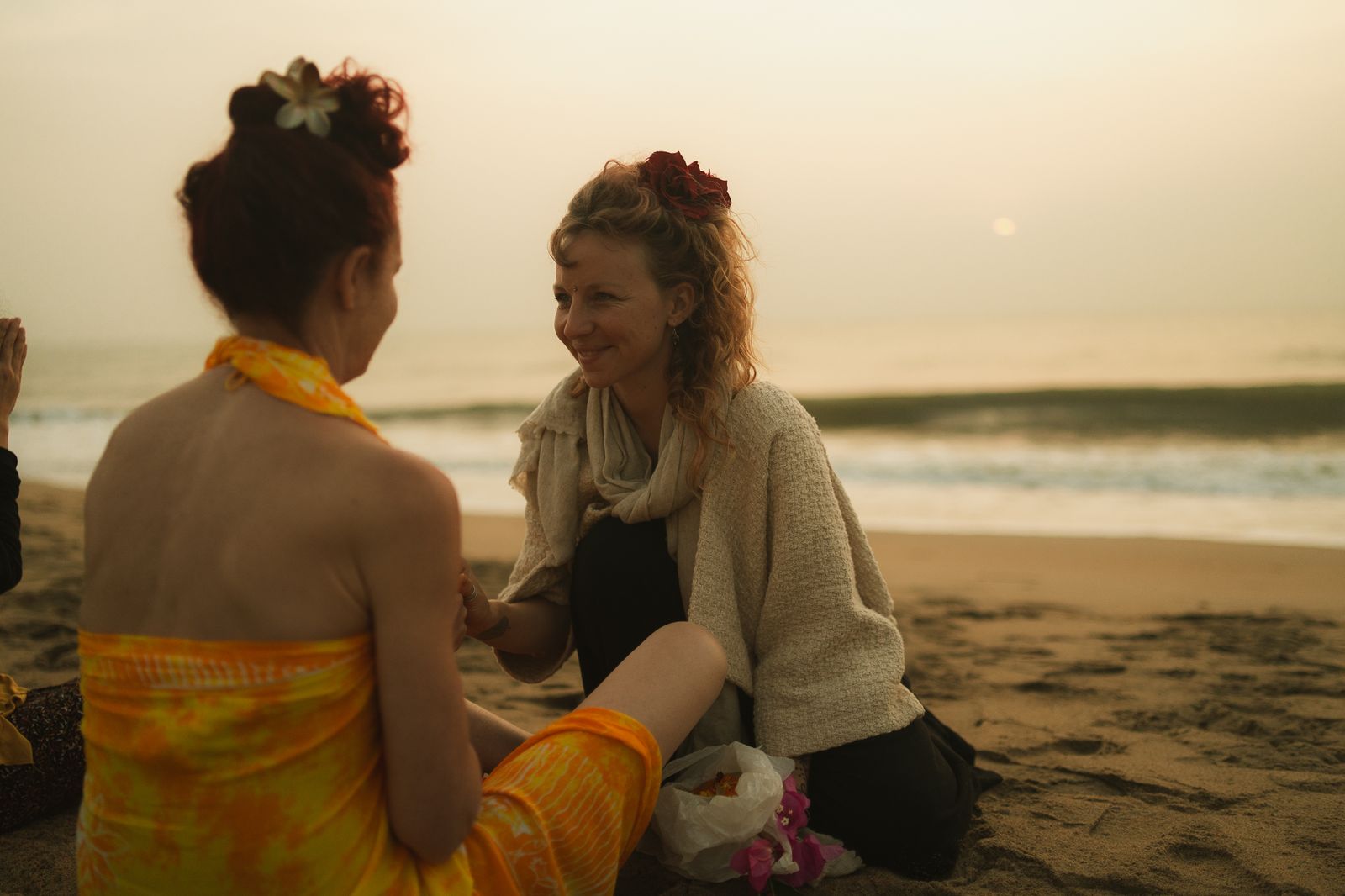 Lien et tendresse au cr&eacute;puscule